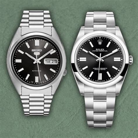 seiko watch that looks like a rolex|seiko 5 rolex killer.